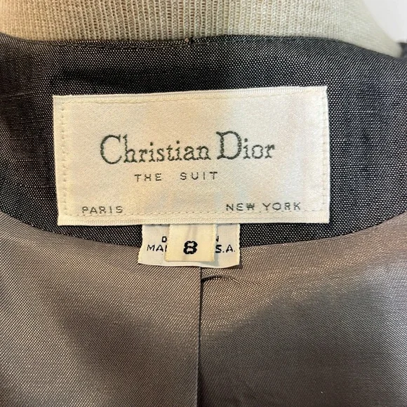 Christian Dior The Suit Vintage Jacket and Skirt